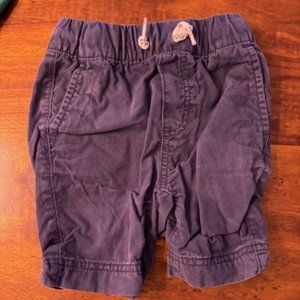 Hanna Andersson Navy Blue Bermuda Shorts